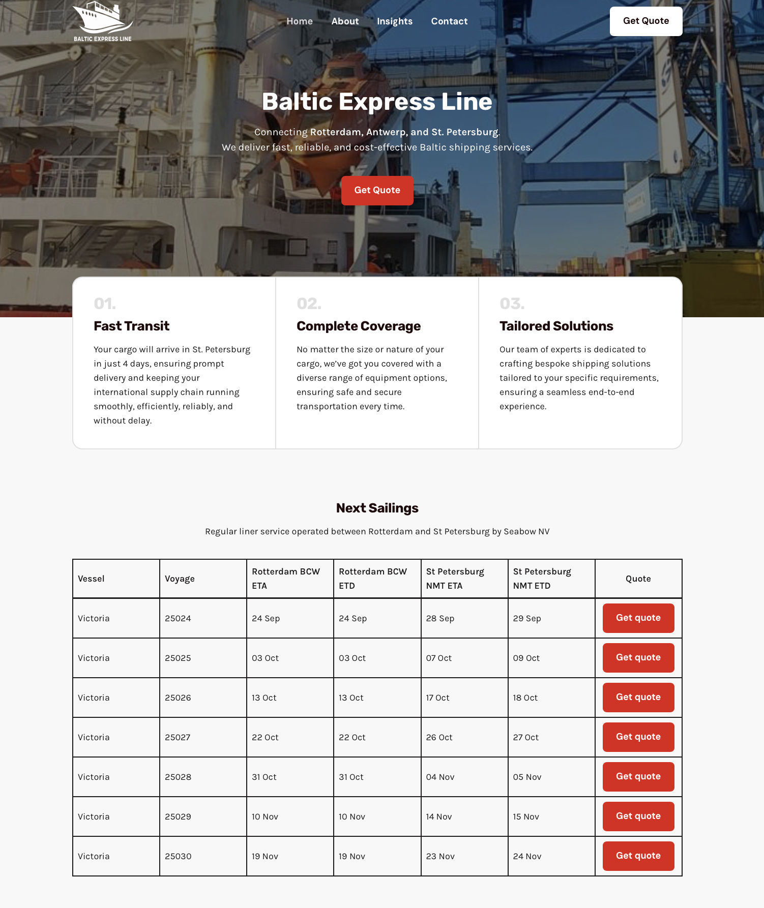 website visitekaartje