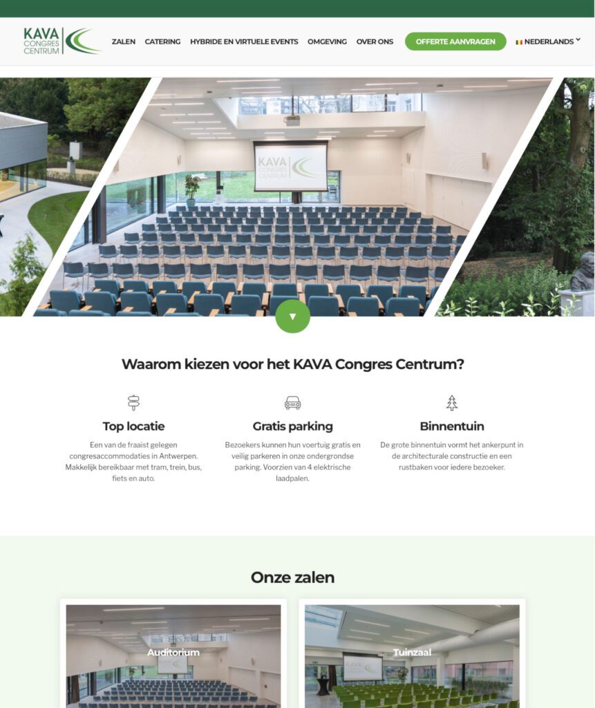 website Uitgebreid portfolio